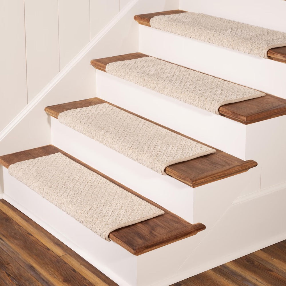Bayside Charm Crystal Canyon Carpet Stair Treads (SOLD INDIVIDUALLY)